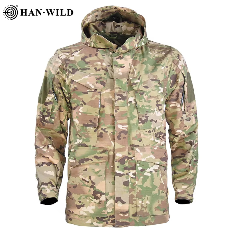 Airsoft Paintball Work Clothing Men Clothing Outdoor Tactical Shirts G3 Suits +Pads Hunting Clothes Hooded Coat Combat Uniform