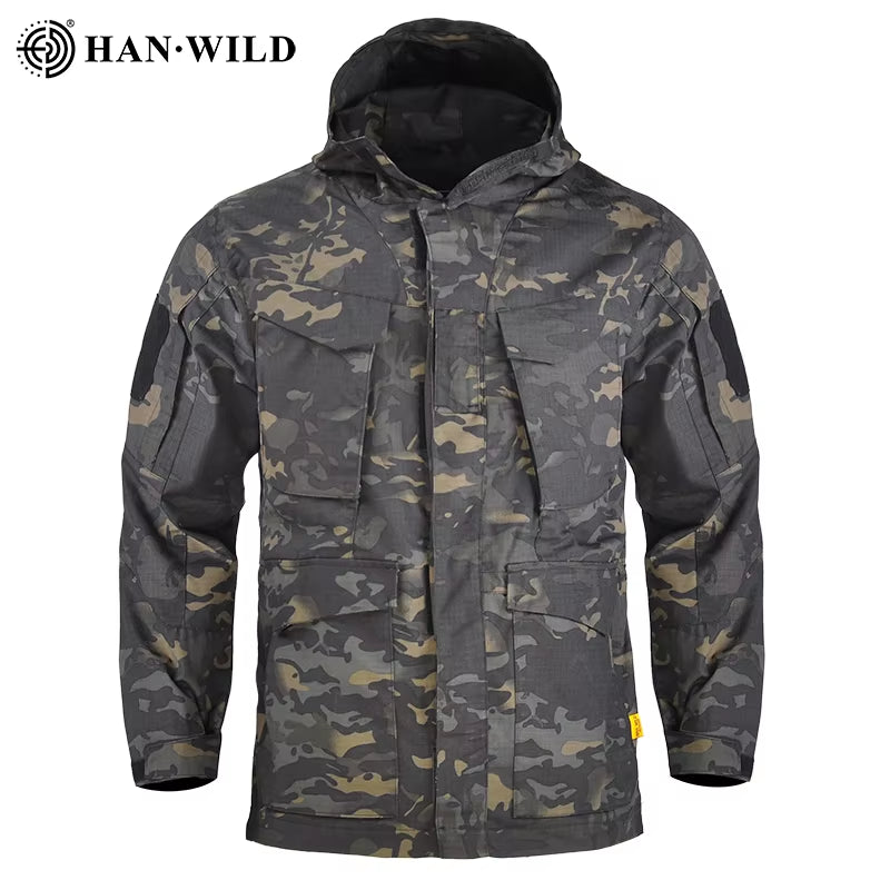 Airsoft Paintball Work Clothing Men Clothing Outdoor Tactical Shirts G3 Suits +Pads Hunting Clothes Hooded Coat Combat Uniform