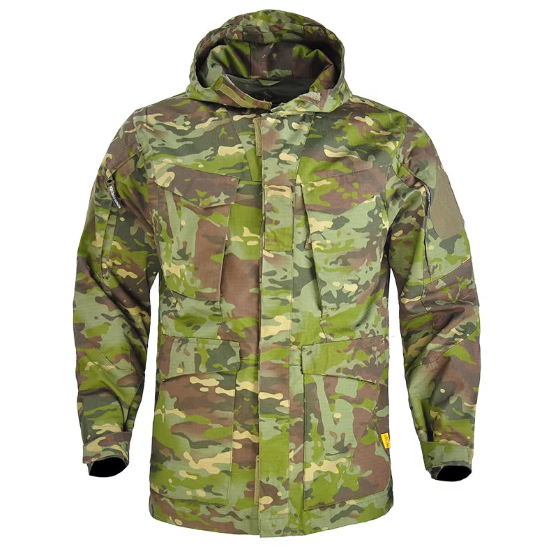 Airsoft Paintball Work Clothing Men Clothing Outdoor Tactical Shirts G3 Suits +Pads Hunting Clothes Hooded Coat Combat Uniform